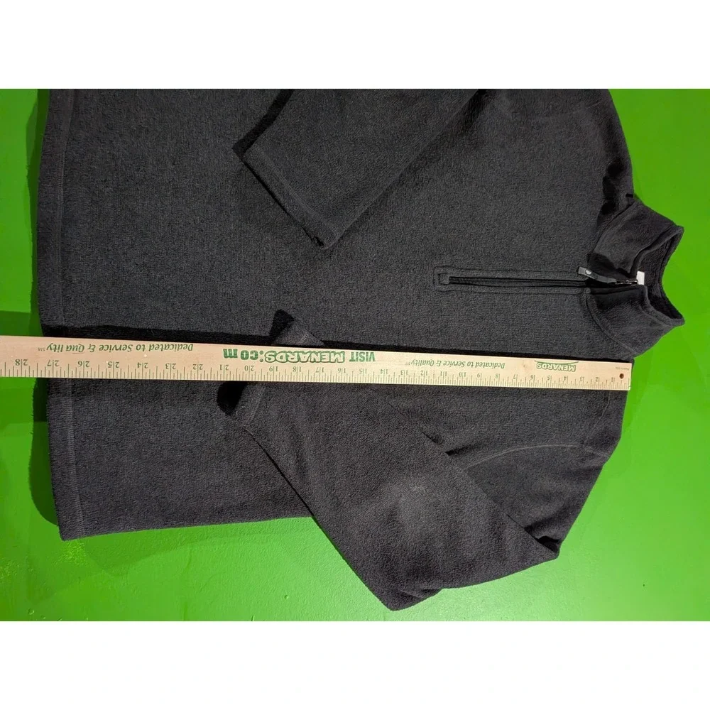 North Face Pullover Mens‎ Large Gray Fleece Half Zip Jacket Outdoors Hiking Warm